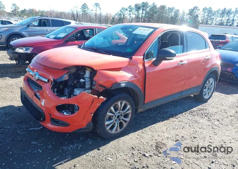 2016 Fiat 500X Lounge из США, поврежденный, VIN ZFBCFXDTXGP367081